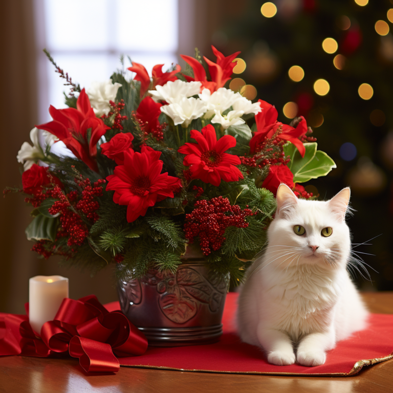 Christmas Flowers That Are Poisonous for Cats