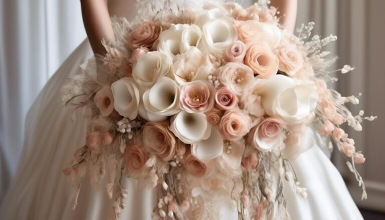 affordable silk wedding bouquets