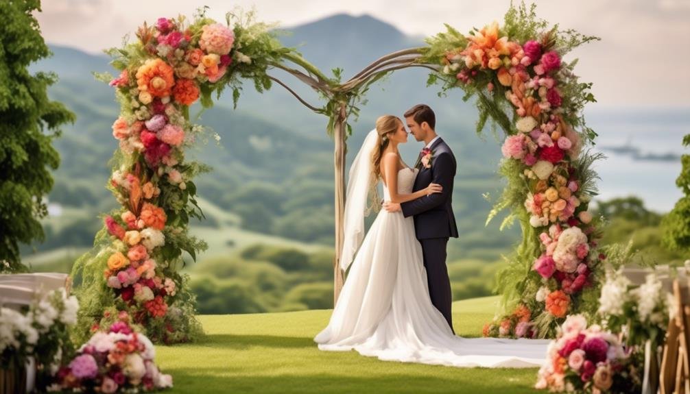 Why Are Floral Arches Perfect for Affordable Weddings? 3 artificial intelligence generates beautiful photo backgrounds