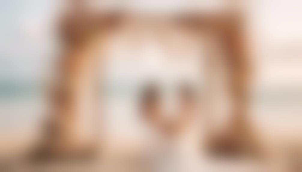 6 Expert Tips for Beach Wedding Floral Arches 2 boho inspired design elements incorporated