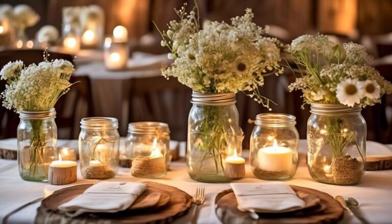 budget friendly wedding centerpiece ideas