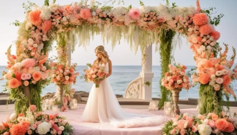 creative and stunning wedding arches