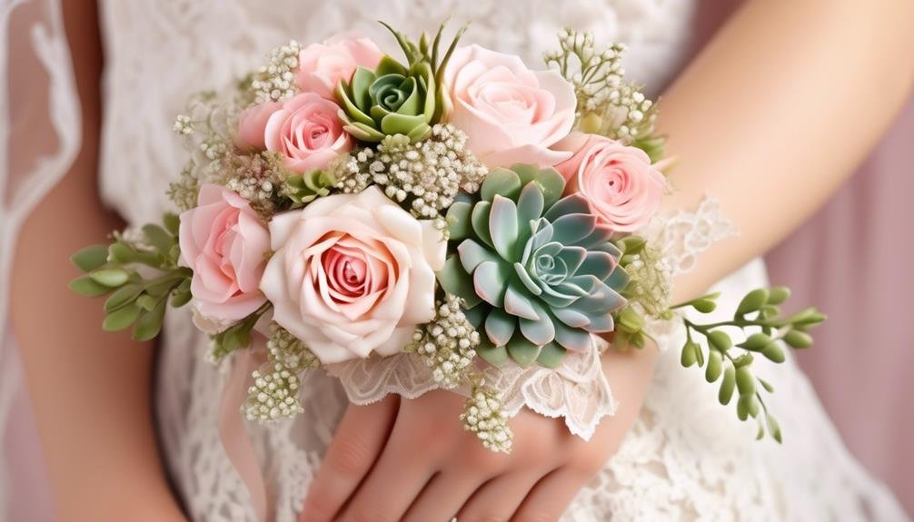 creative wedding guest corsage
