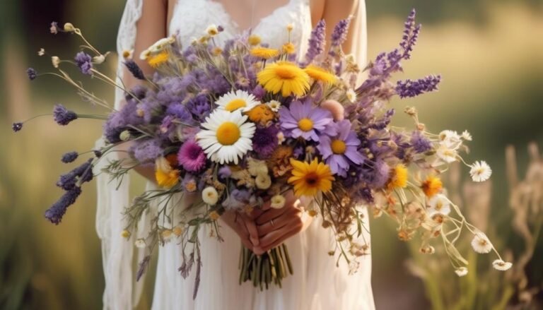 diy boho chic wildflower bouquets