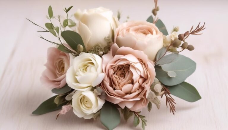 diy rustic wedding corsages