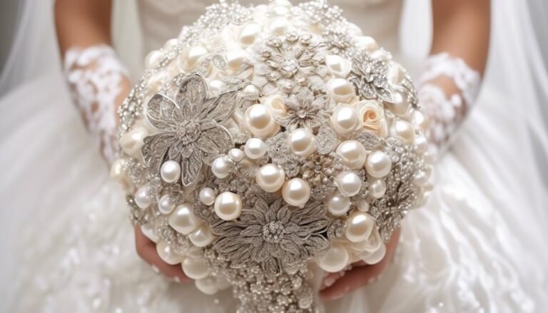 glamorous brides choose trusted brooches