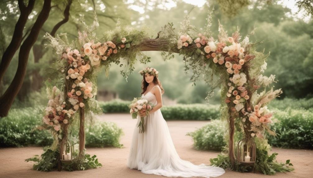 Why Choose Rustic Floral Arches for Outdoor Weddings? 2 rustic flair for weddings