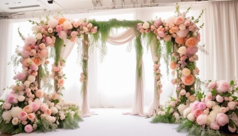 spring wedding floral arch faqs