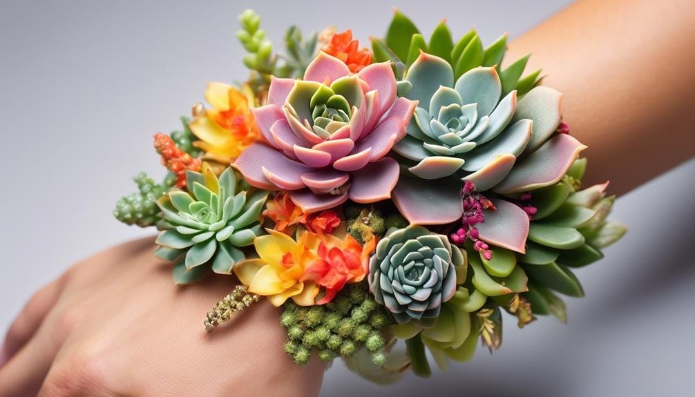 Stylish Succulent Corsages for Boho-Chic Weddings: 5 Expert Tips 3 succulent corsage care tips