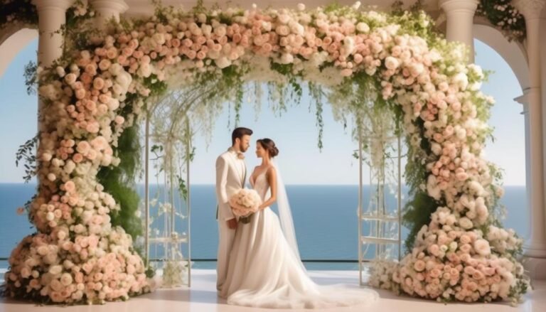 timeless floral arches for weddings