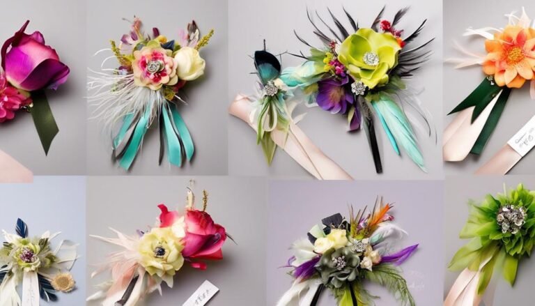 unique corsage ideas for wedding guests