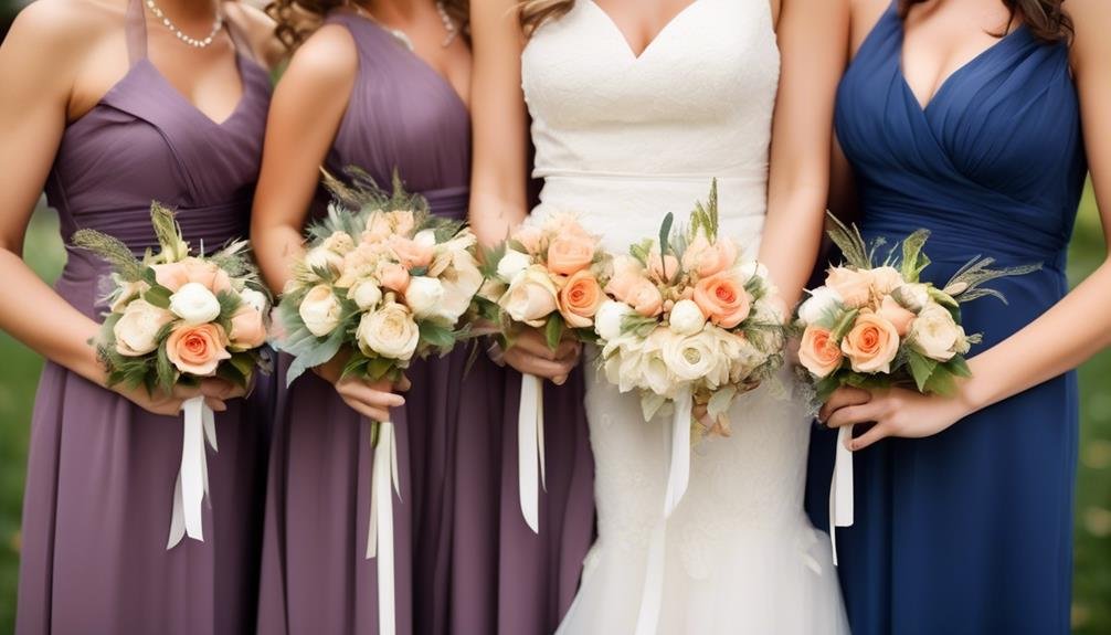 Why Are Corsages Important for Bridesmaids? 3 wedding aesthetic with corsages