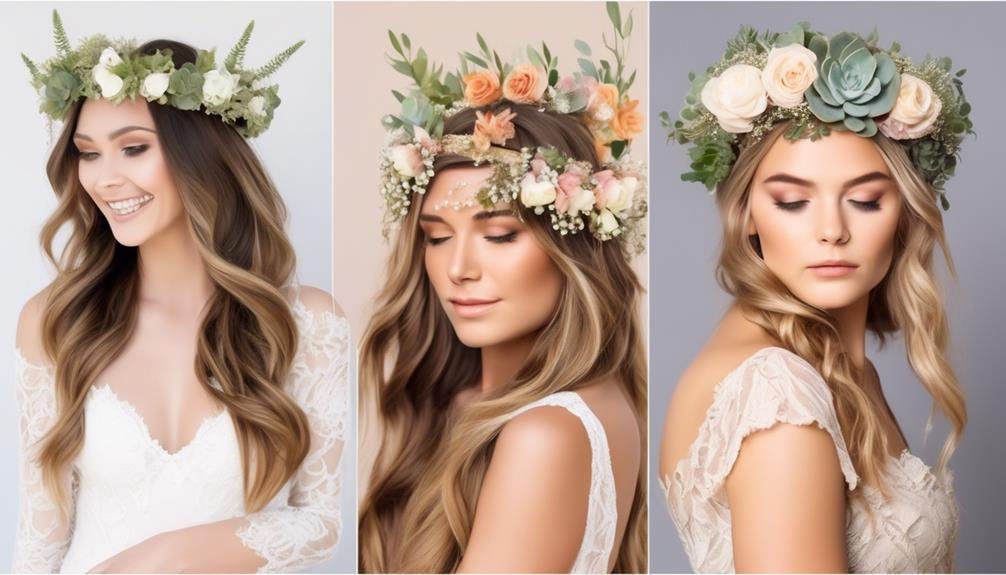 Easy DIY Flower Crown Ideas for Wedding Ceremonies 3 wedding ready floral hairstyles