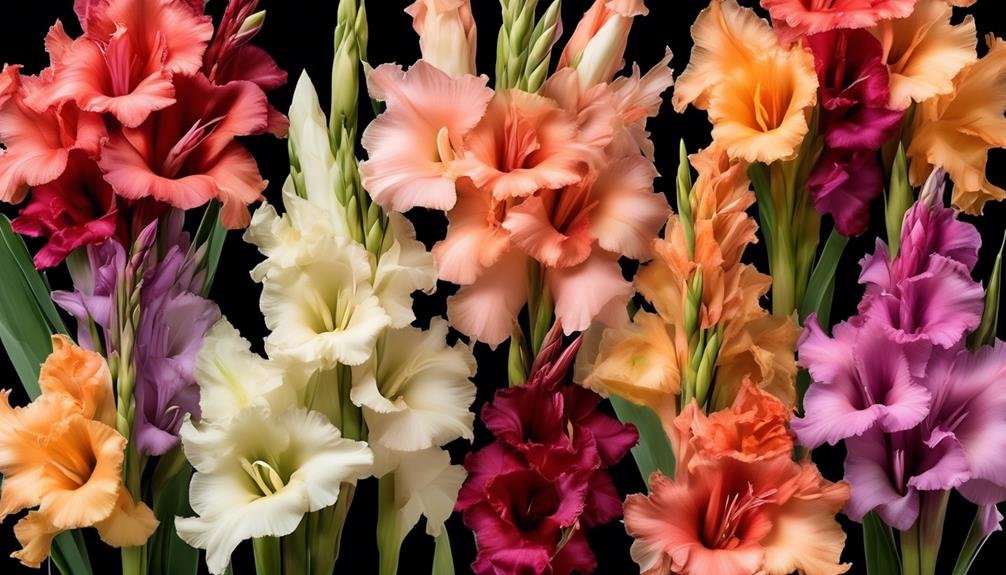 Popular Types of Florist Flowers - Gladiolus 3 wide range of choices